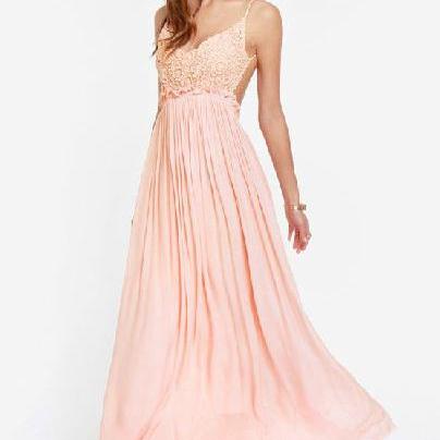Evening Gown,Chiffon Evening Dresses,Long Formal Dress,Women Dress,Backless Prom Dress   cg22539 main image 0