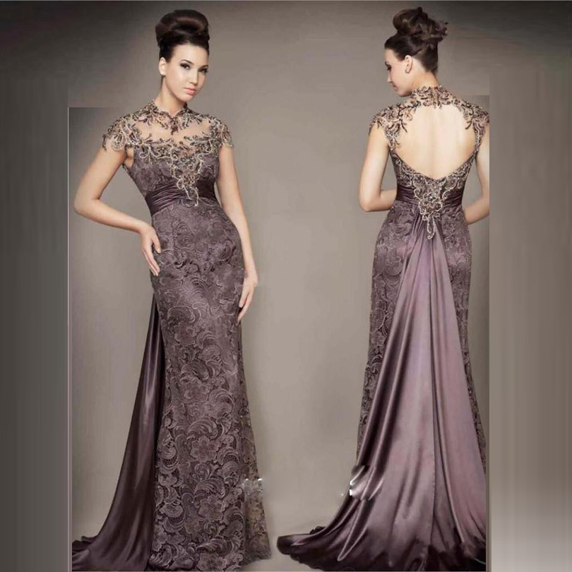 2015 Noble Customize Mother Of The Bride Dress Lace Appliques Evening Prom Gown On Luulla 2746